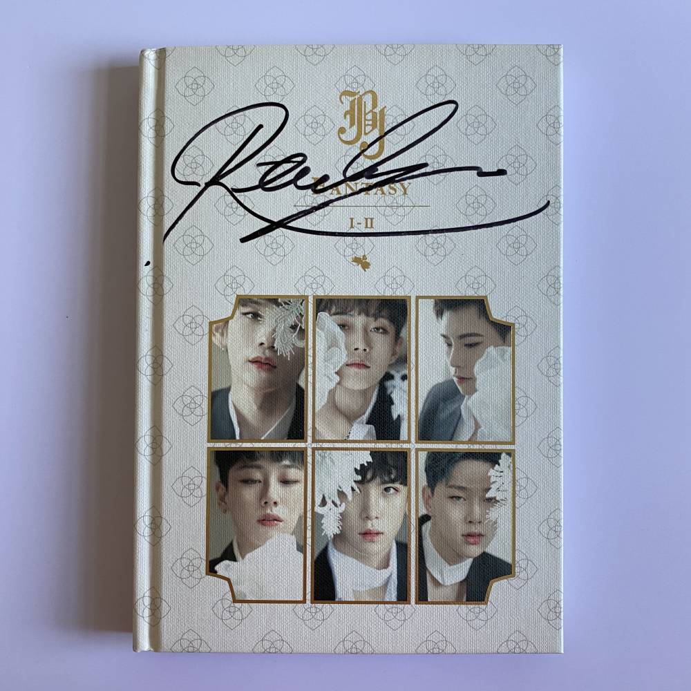 JBJ TAEHYUN SIGNED 1ST MINI ALBUM 'FANTASY I-II'